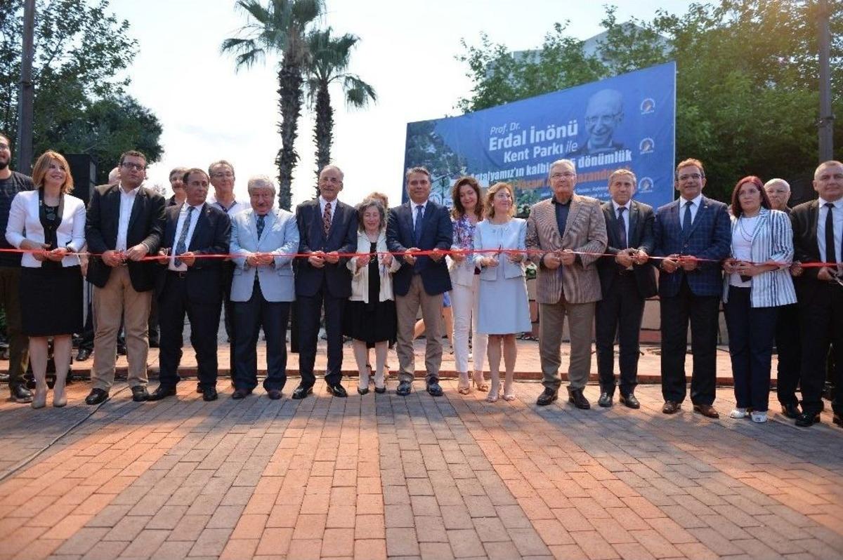 Erdal İn&ouml;n&uuml; Kentsel Yaşam Alanı A&ccedil;ıldı