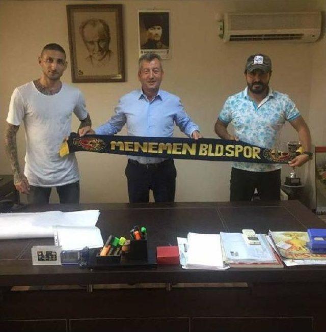 Menemen Belediyespor Kerem'le 2 Yıllık Sözleşme Imzaladı