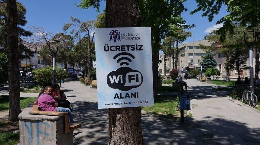 Erzincan Belediyesinden &Uuml;cretsiz Wi-fi Hizmeti