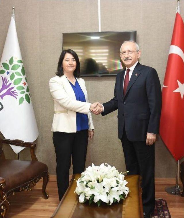 Kılıçdaroğlu, Hdp Genel Merkezi'ni Ziyaret Etti 