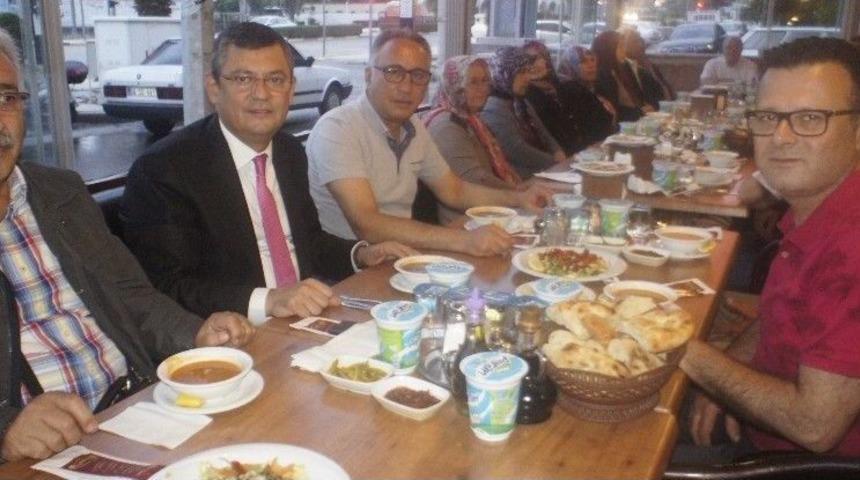 Chp Alaşehir Teşkilatından Engelliler Ve Gazilere İftar