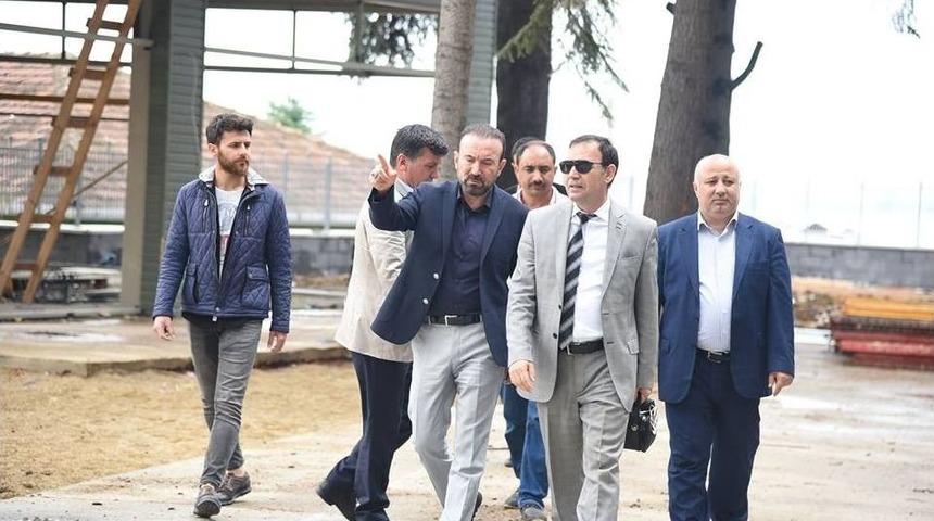 Başkan Doğan K&uuml;lt&uuml;r Tepesi 2. Etap&rsquo;taki &Ccedil;alışmaları İnceledi