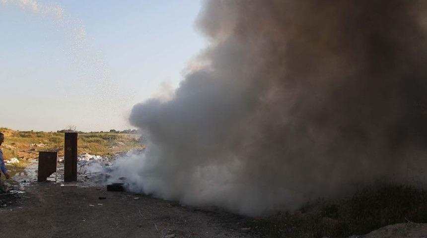 G&ouml;ky&uuml;z&uuml;n&uuml; Kaplayan Duman Korkuttu