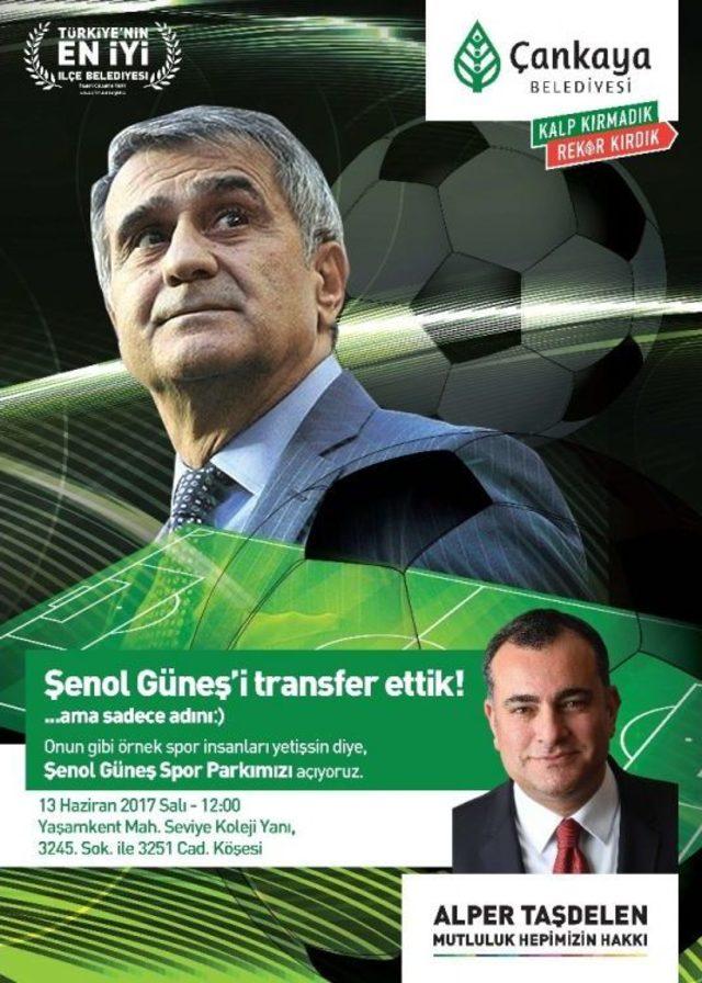 Şenol Güneş Spor Parkı 13 Haziran’da Açılıyor