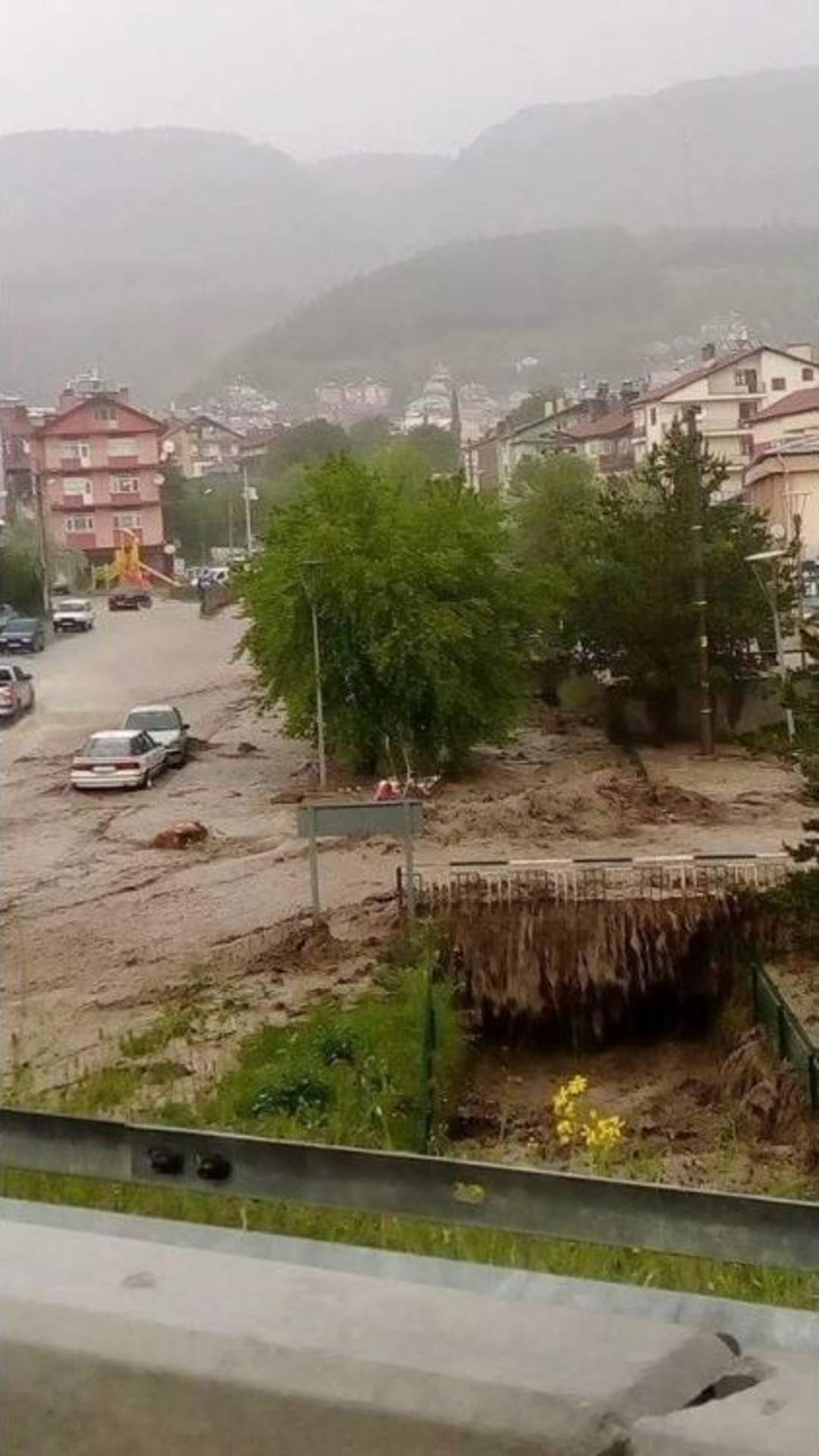 Bolu&rsquo;de Şiddetli Yağış