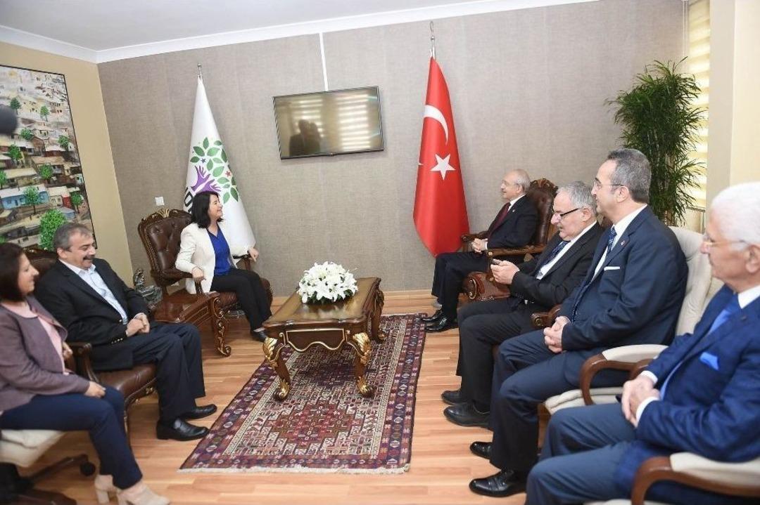 Kılı&ccedil;daroğlu Hdp&rsquo;yi Ziyaret Etti