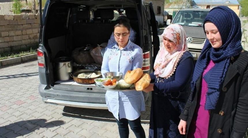 &Ccedil;aldıran Belediyesinden 203 Aileye Destek