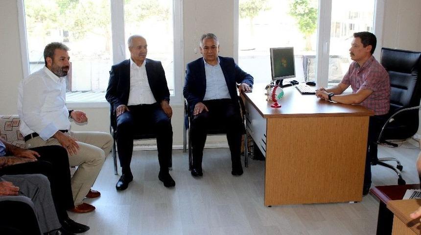 Milletvekileri Ve İl Başkanından İhlas Haber Ajansına Ziyaret