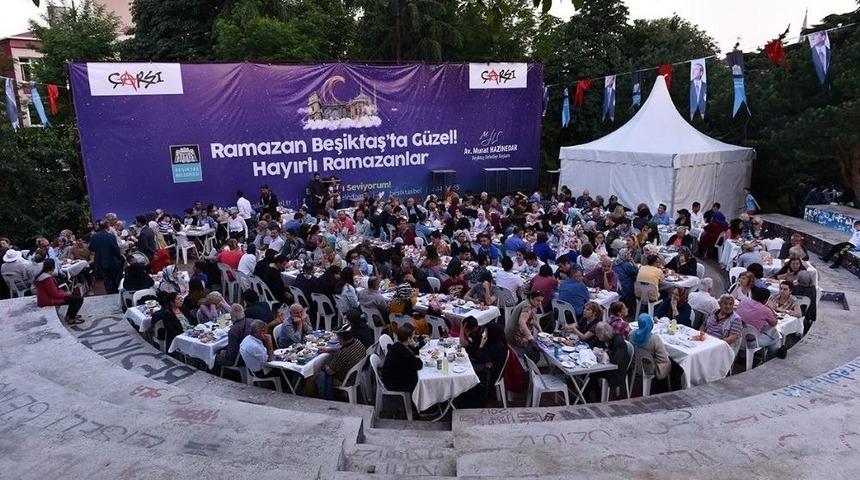 Beşiktaş Belediyesi T&uuml;m T&uuml;rkiye&rsquo;de Ramazan Sofraları Kuruyor