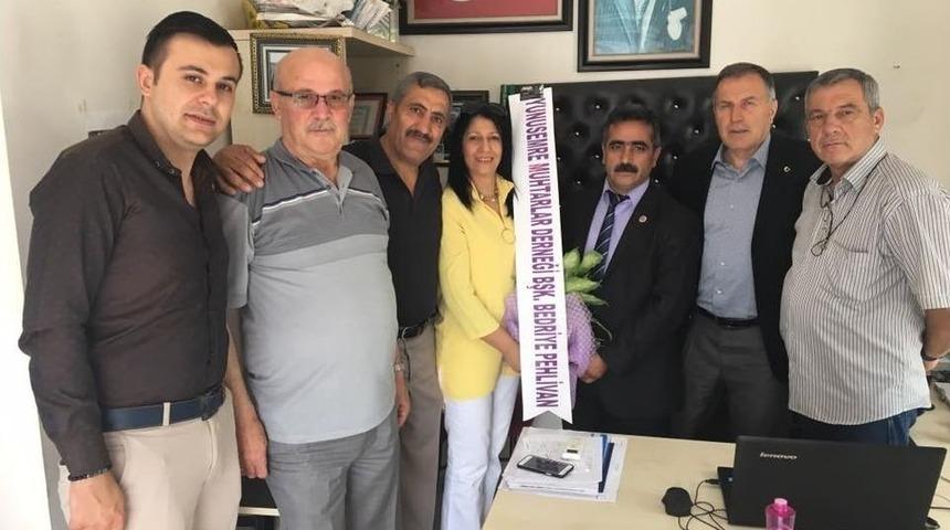 Se&ccedil;imin Galibi Yeni Muhtarlara Tebrik