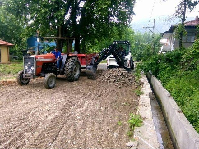 Vezirhan Yeni Sanayi Sitesi’nde Üst Yapı Çalışmaları Devam Ediyor