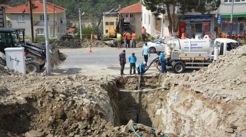 G&ouml;rdes Aat&rsquo;nin Altyapı &Ccedil;alışmalarında Sona Yaklaşıldı