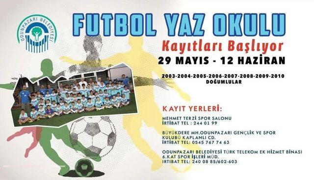 Yaz Futbol Okulları İçin Son Kayıt Tarihi 12 Haziran