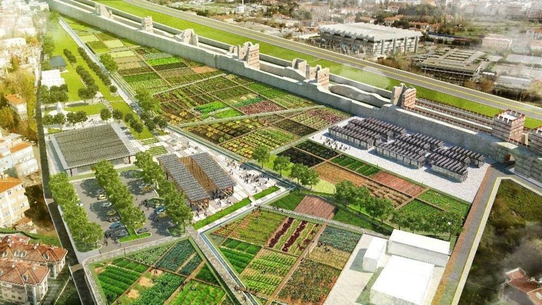 Yedikule Bostanları Kentsel Tarım Parkı&rsquo;nda Yaşayacak