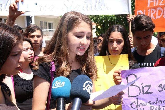 Minib&uuml;s&uuml;n &Ccedil;arptığı Liseli Gen&ccedil;lerin Arkadaşlarından Eylem 2