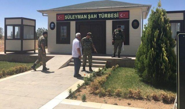 Hrü Süleyman Şah Türbesini Çevre Düzenlemesini Yaptı