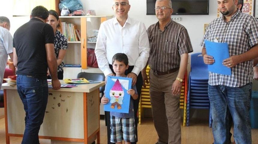 İslahiye&rsquo;de 5 Bin 800 Sığınmacı &Ouml;ğrenci Karnelerini Aldı