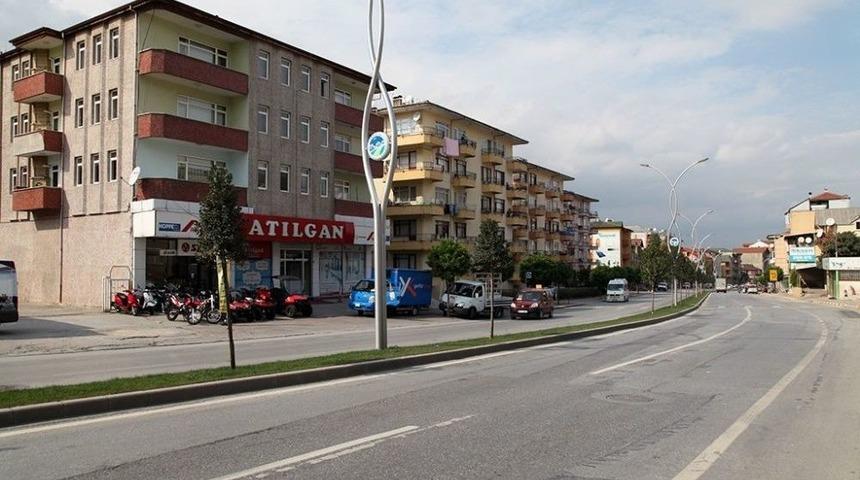 Orhangazi Caddesi Asfaltlanıyor