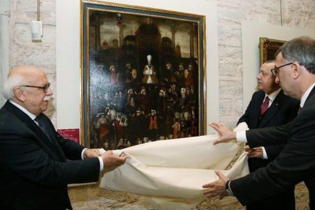 Cumhurbaşkanı Erdoğan, Sultan 2. Osman'ı Resmeden Yağlı Boya Tablonun Gösterime Açılışına Katıldı 