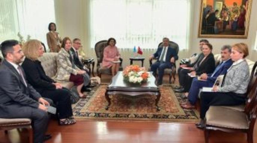 Bakan İsmet Yılmaz, Unıcef Heyetini Kabul Etti