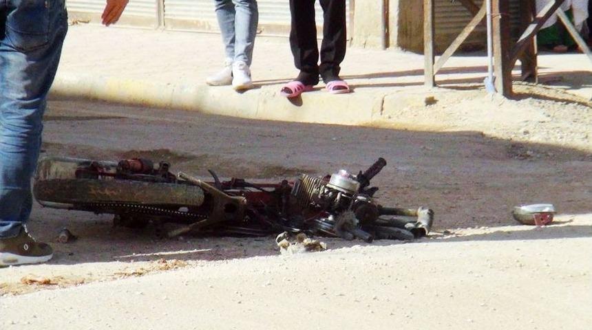 Zırhlı Ara&ccedil; İle Motosiklet &Ccedil;arpıştı: 1 Yaralı