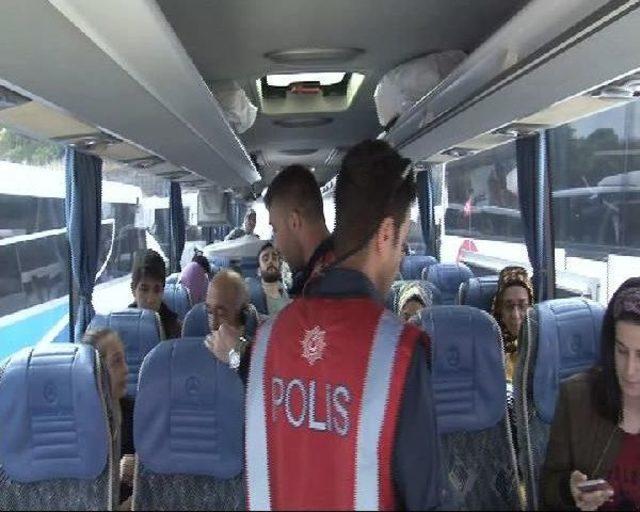 İstanbul Otogarlarında Büyük Çaplı Asayiş Denetimi