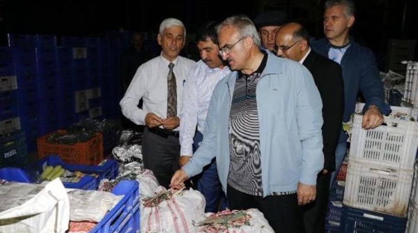 Vali Karaloğlu'ndan 'sebzede Hormon' Iddialarına Tepki