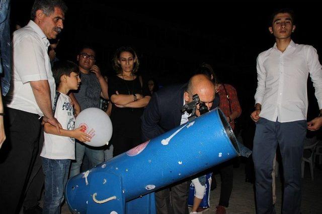 Fen Lisesinde Astronomi Etkinliği 1