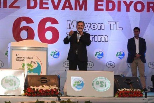 Bakan Eroğlu ndan &Ouml;nce Temel Atma Sonra Sahur 1