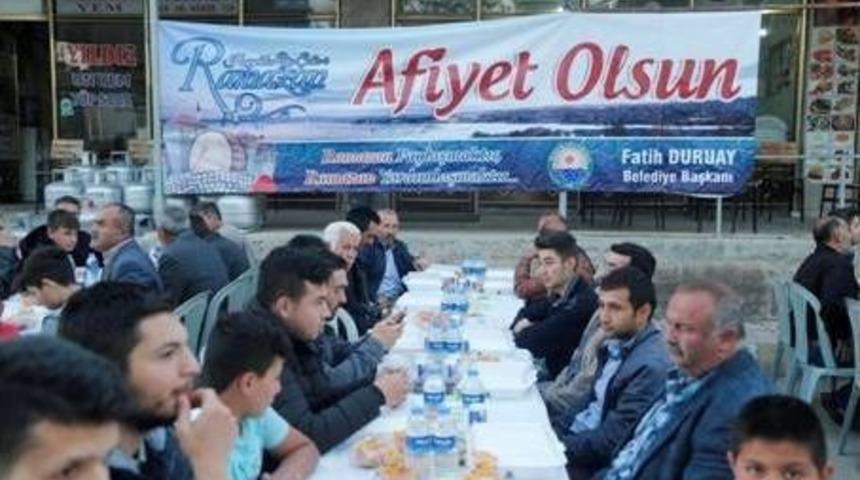 Başkan Duruay Oyacalılarla İftar Sofrasında Buluştu