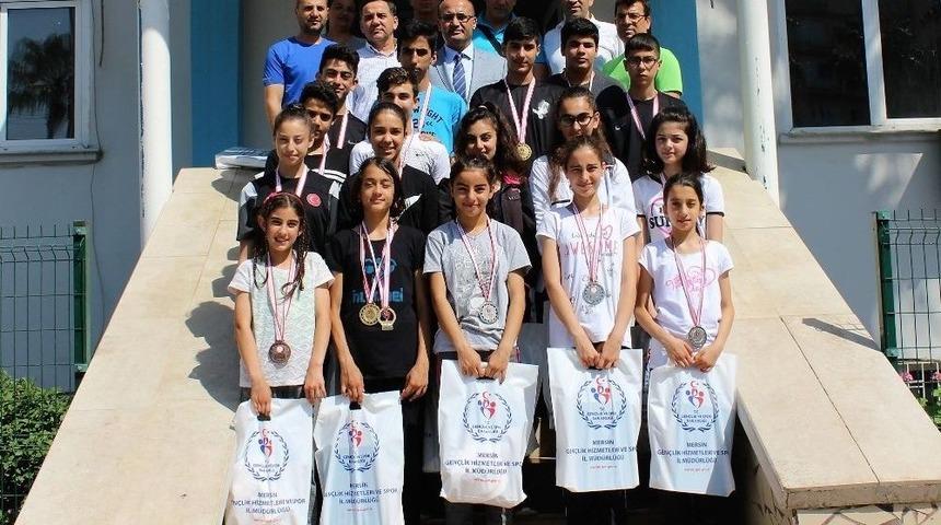 Mersinli Minik Taekwondocular T&uuml;rkiye Şampiyonasından Madalyalarla D&ouml;nd&uuml;