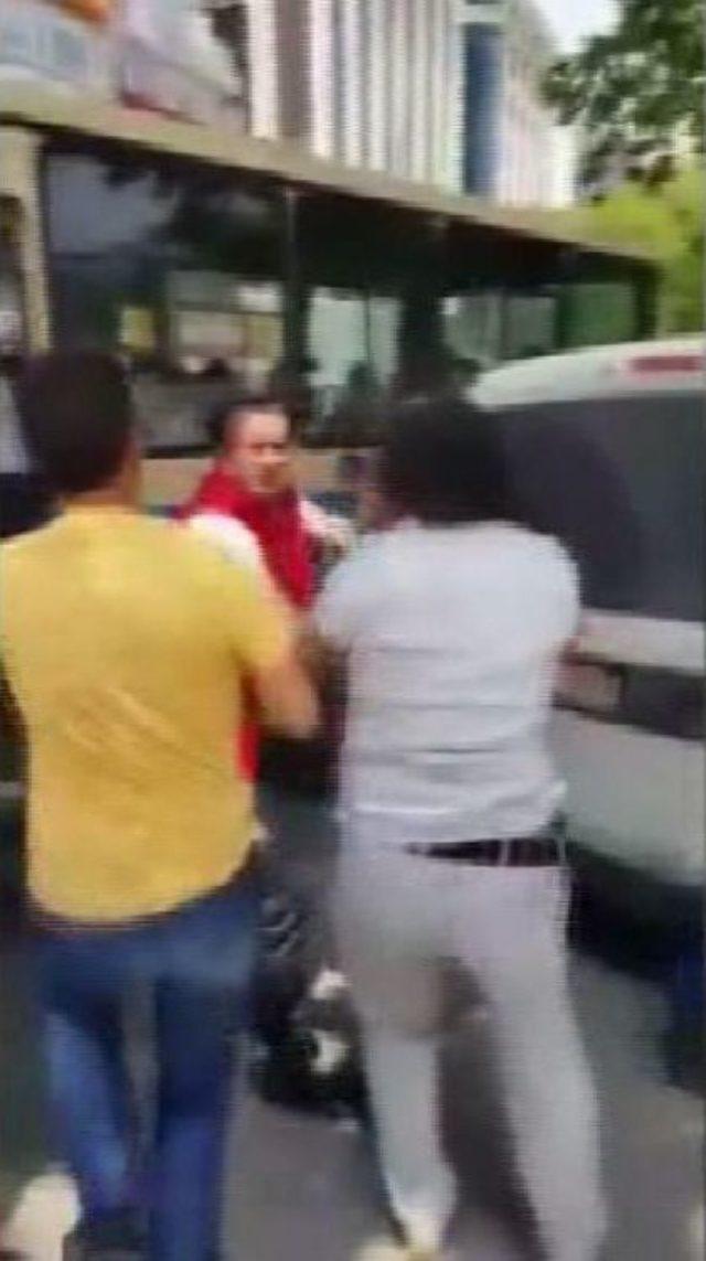 G&uuml;venpark ta Polisle Dolmuş&ccedil;u Kavgası&nbsp; 2