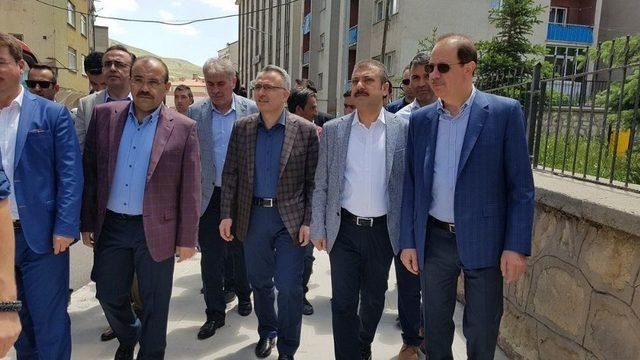 Maliye Bakanı Naci Ağbal Bayburt’ta