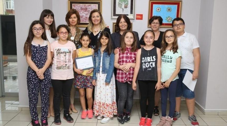 Ebru At&ouml;lyesi Kursiyerlerinden Sergi