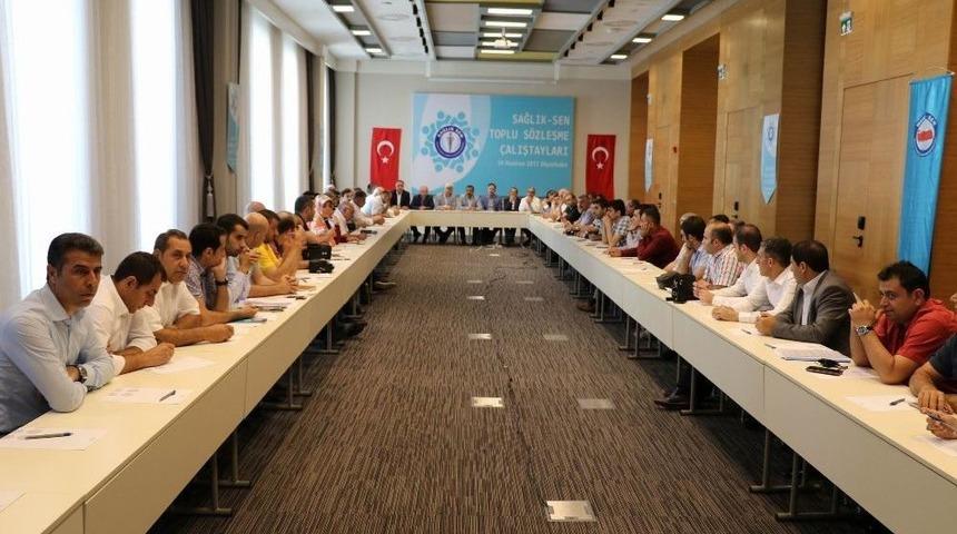 Sağlık-sen Toplu Sözleşme Çalıştayını Diyarbakır’da Gerçekleştirdi