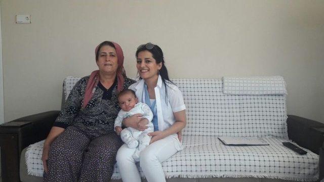 Depremzedelere &rsquo;hoş Geldin Bebek&rsquo; Morali 1