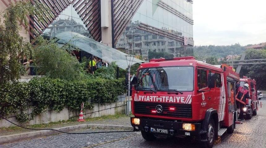 Ortak&ouml;y&rsquo;de Avm&rsquo;de Korkutan Yangın