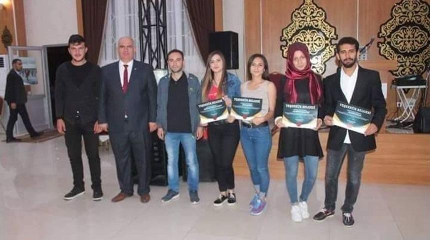 Cumhurbaşkanı Erdoğan, &Uuml;niak Altıntaş Başkanı B&uuml;şra Yal&ccedil;ın Ve Ekibine Teşekk&uuml;r Belgesi G&ouml;nderdi