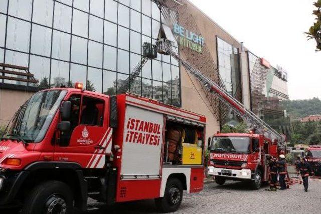 Ortaköy'de Avm'de Yangın Alarmı//fotoğraflar