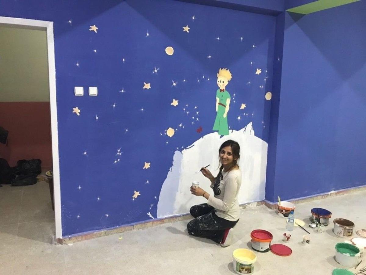 &Ccedil;aldıran&rsquo;da &lsquo;renkli Sınıflar Renkli Hayatlar&rsquo; Projesi