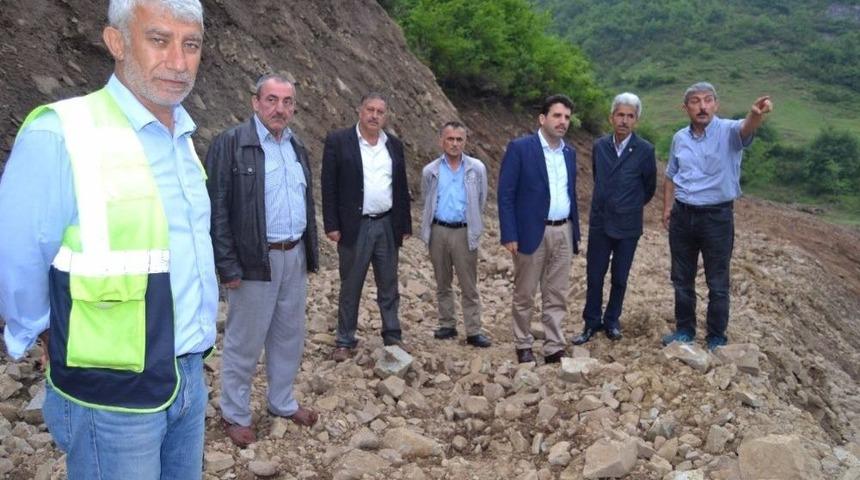 &Ccedil;akır, Ereğli-devrek Yolunda Devam Eden &Ccedil;alışmaları İnceledi