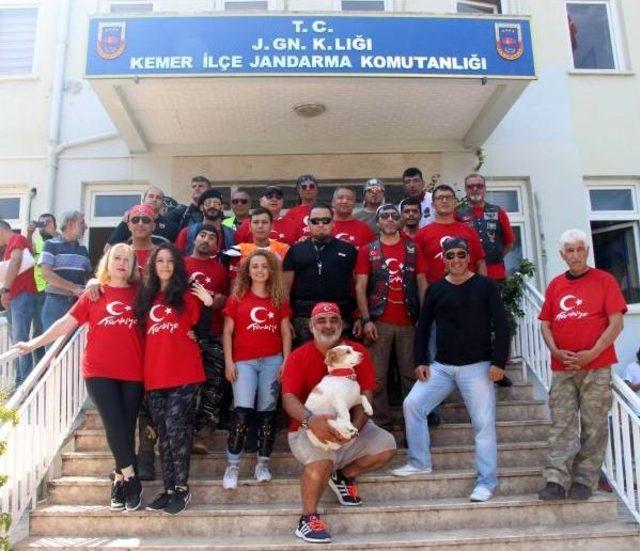 Jandarmanın Kuruluş Yıld&ouml;n&uuml;m&uuml;nde Motosikletli Kutlama 3