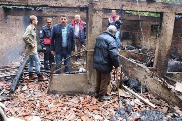 Ordu'da Ahır Yangınında 14 Büyükbaş Hayvan Telef Oldu