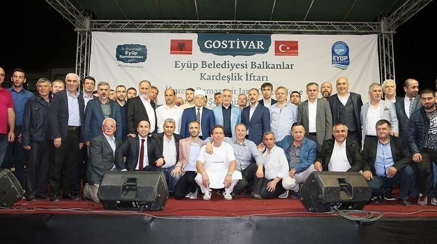 Ey&uuml;p&rsquo;ten Gostivar&rsquo;a &ldquo;kardeşlik İftarı&rdquo;
