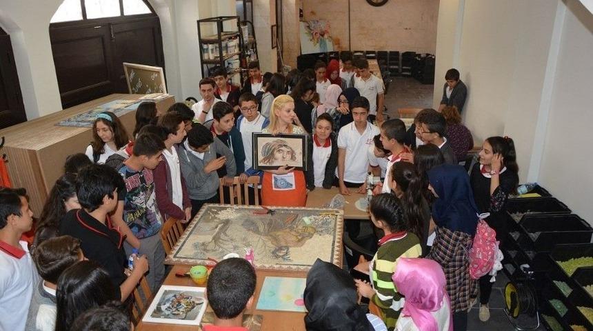 Gaziantep&rsquo;in En B&uuml;y&uuml;k Mozaik Eğitim Merkezi A&ccedil;ıldı