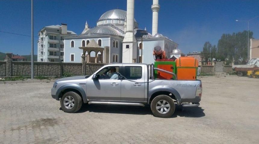 &Ccedil;aldıran&rsquo;da Sivrisinekle M&uuml;cadele &Ccedil;alışması