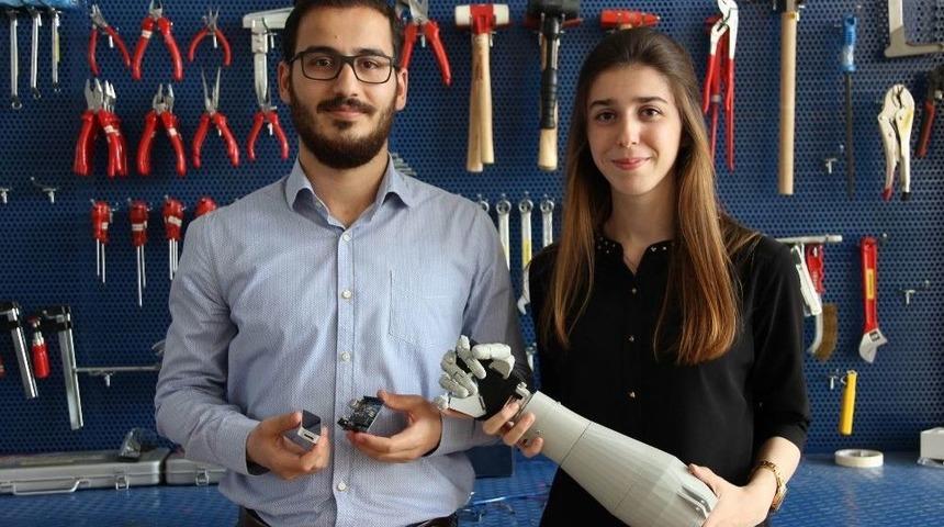 (&ouml;zel Haber) M&uuml;hendislik &Ouml;ğrencileri İş Kazalarına Biyonik Kol İle &Ccedil;are Bulacak