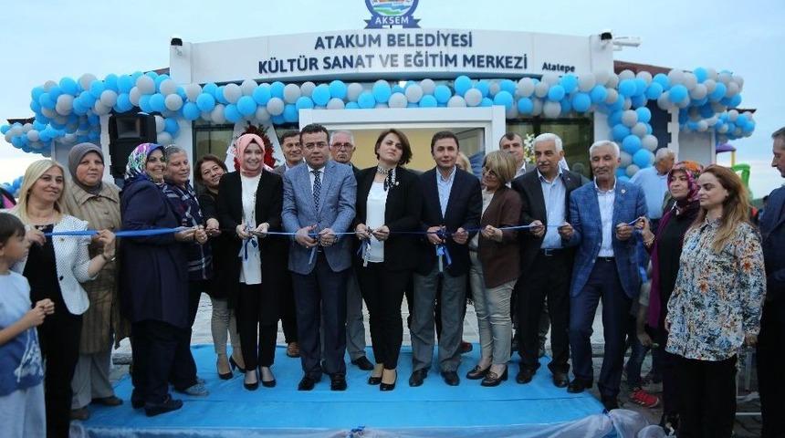 Atatepe K&uuml;lt&uuml;r Sanat Ve Eğitim Merkezine G&ouml;rkemli A&ccedil;ılış