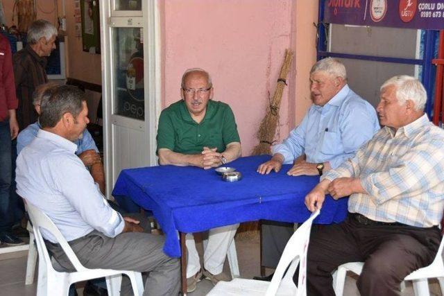 Başkan Albayrak Yağmurdan Zarar Gören Mahalleleri Ziyaret Etti