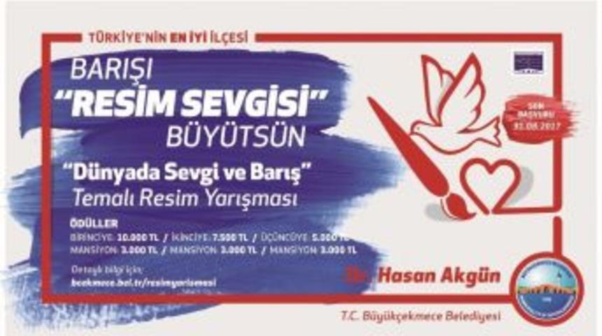 B&uuml;y&uuml;k&ccedil;ekmece Belediyesi Resim Yarışması D&uuml;zenliyor